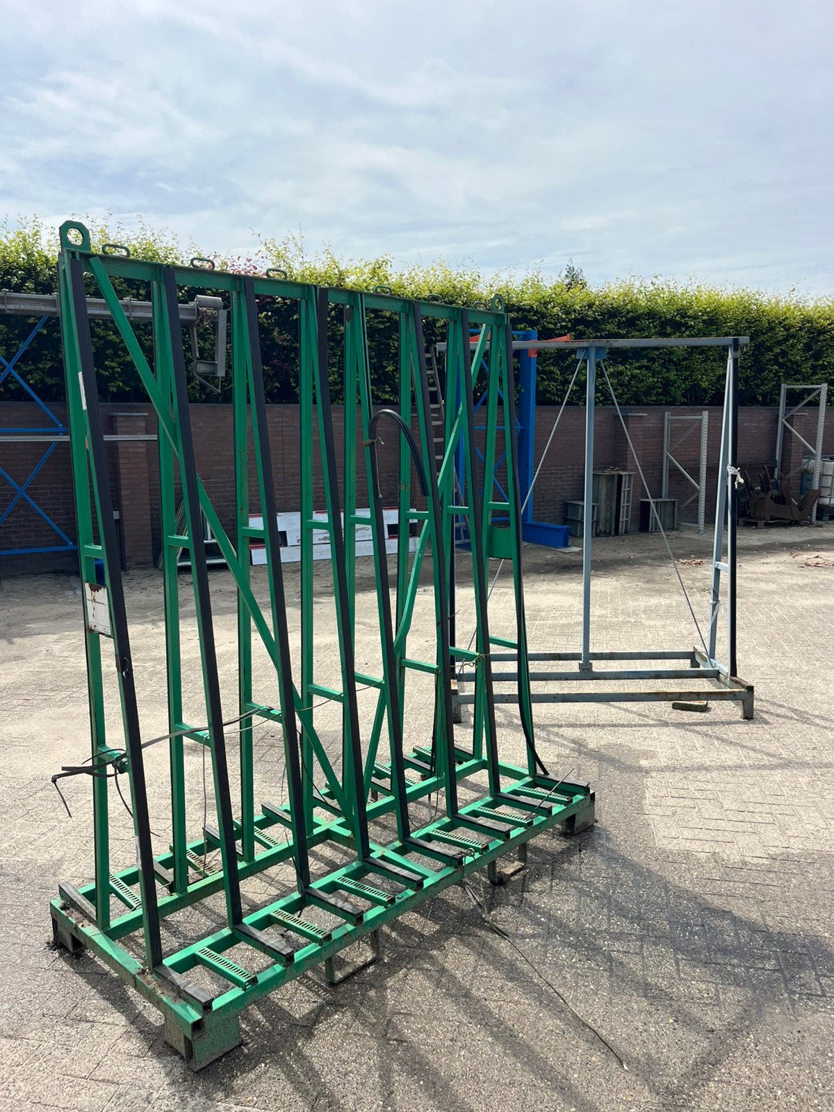 Glas bok, Ophalen, Gebruikt, 160 cm of meer, Glasplaat
