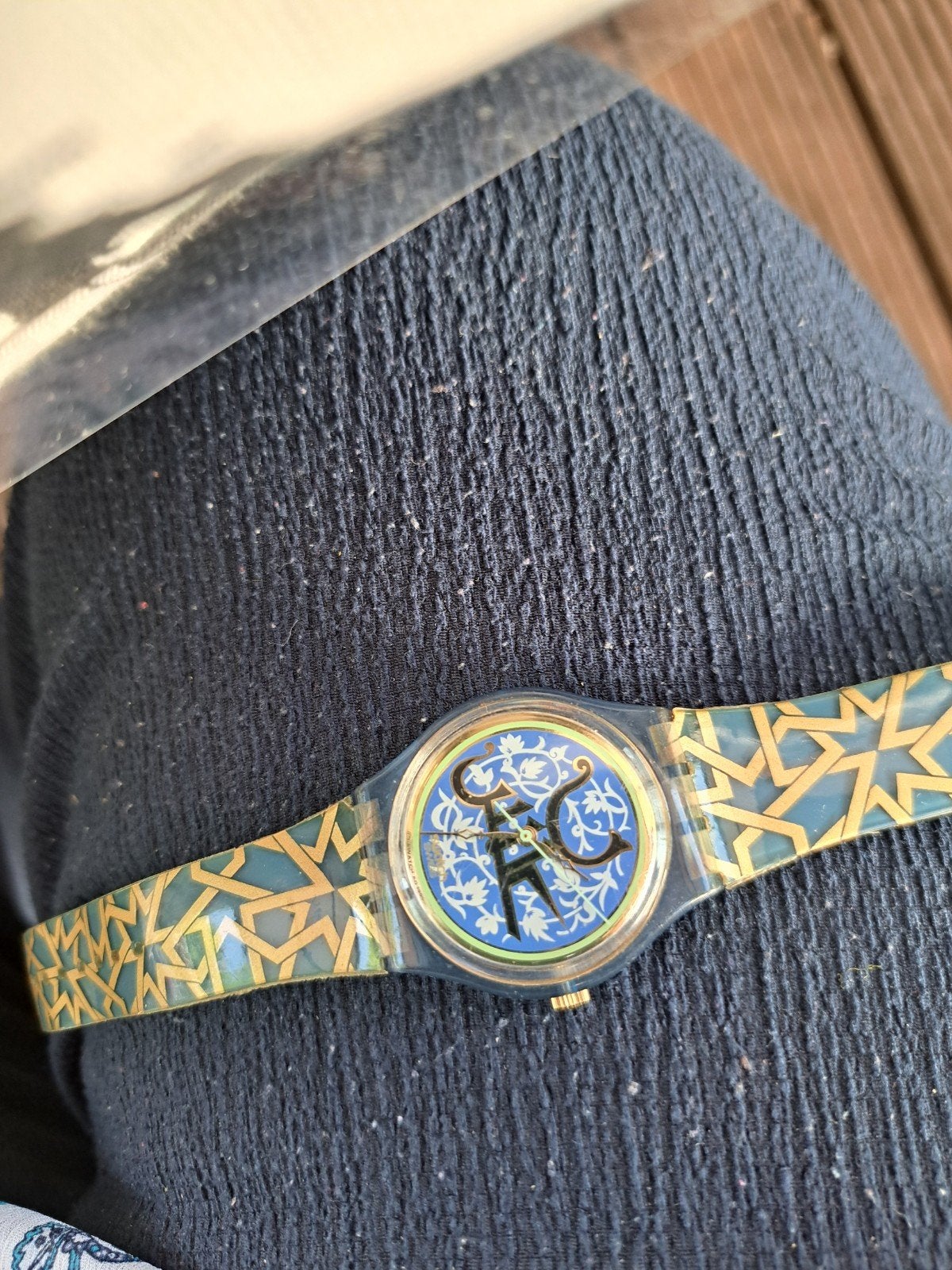 Originele Swatch horloge. Vinted., Ophalen, Zo goed als nieuw, Kunststof, Swatch