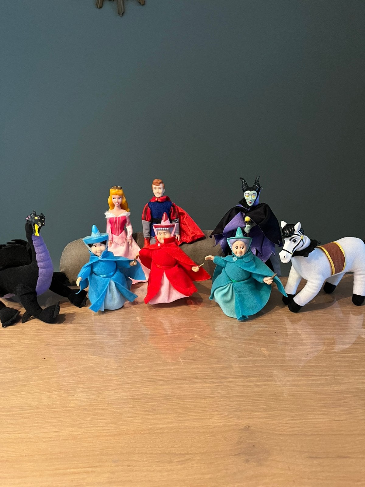 Gave set vintage Doornroosje poppen figuren, Ophalen of Verzenden, Overige figuren, Beeldje of Figuurtje
