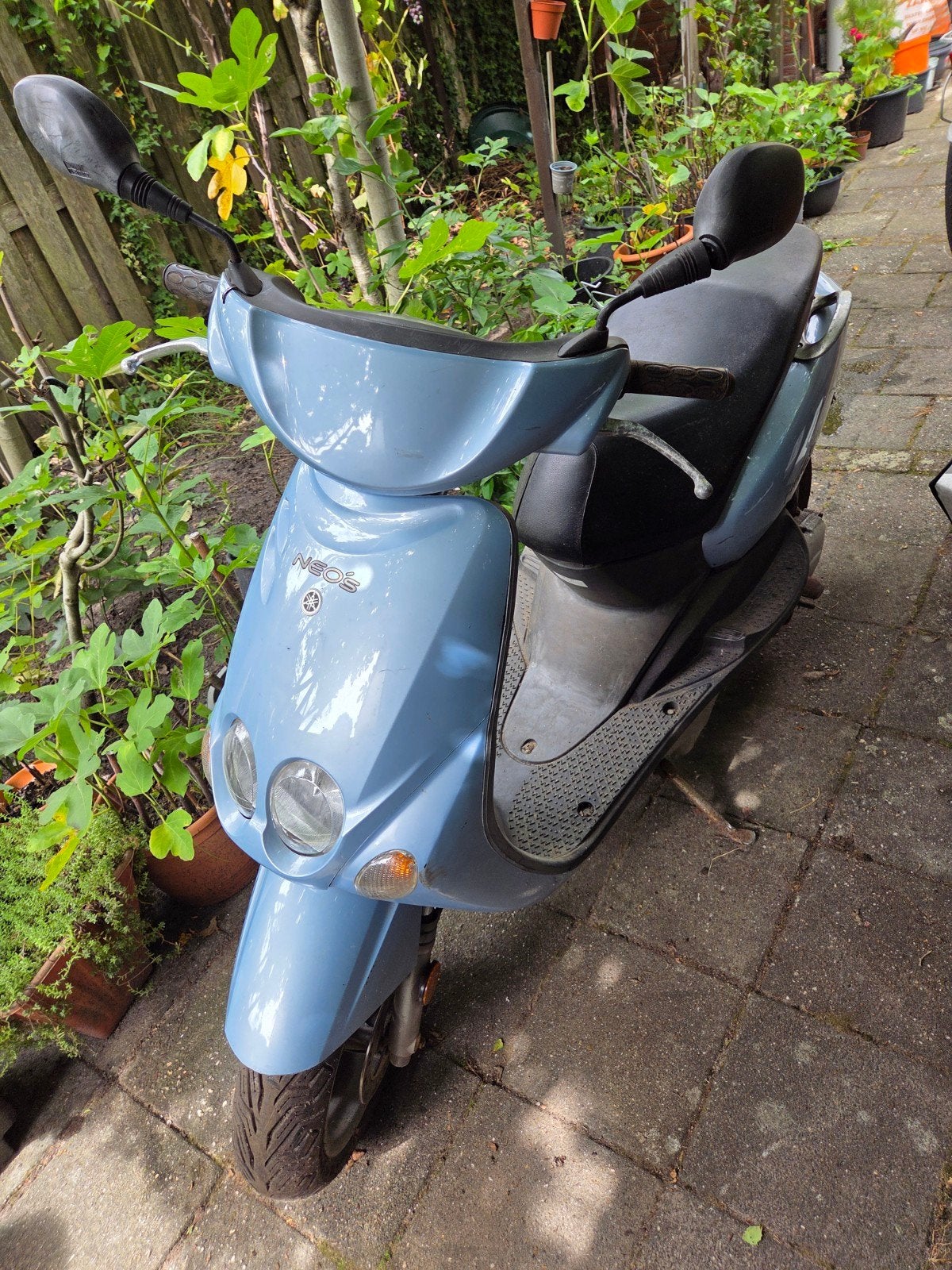 Yamaha Neo's Scooter - Lichtblauw, Ophalen, Gebruikt, Benzine, Neo's
