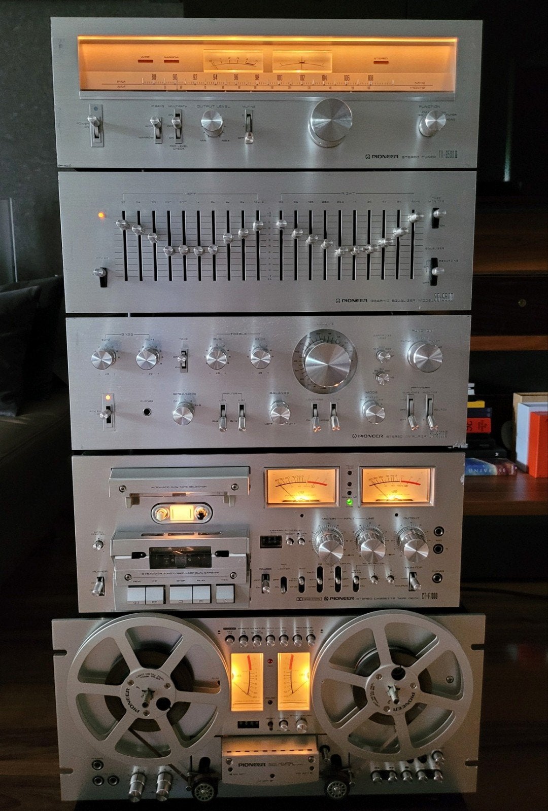 Pioneer Silver Series Topset | RT-707 | CT-F1000 | SA-9500II, Ophalen