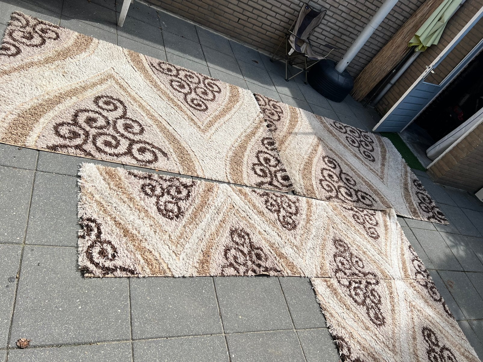tapijt  goede qualiteit., 200 cm of meer, Zo goed als nieuw, Rechthoekig, Rood