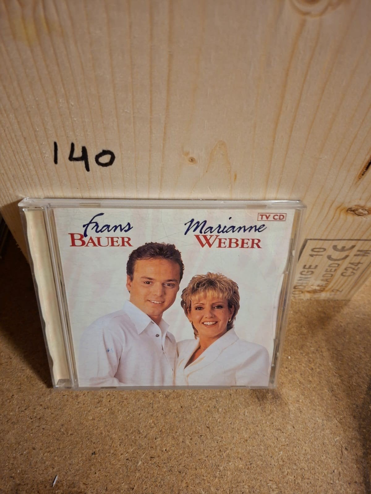 Frans Bauer & Marianne Weber - TV CD, Ophalen of Verzenden, Gebruikt, Schlager, Album
