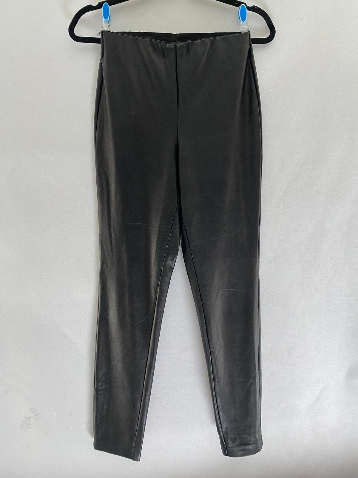 Seven Sisters zwarte leather look legging dames maat S/36, Legging, Maat 36/38 (S), Zwart, Ophalen of Verzenden