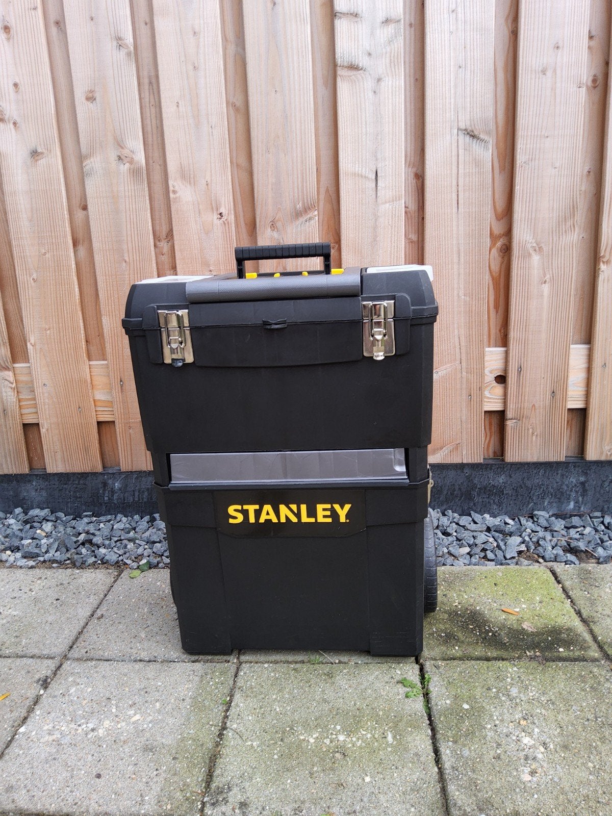 STANLEY Gereedschapstrolley '2-in-1' 25 liter, Ophalen, Gebruikt, Gereedschapsopslag, Stanley