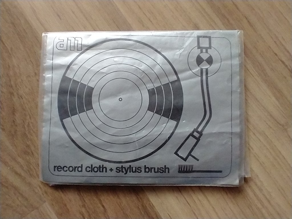 Vintage A11 Platen-Doek, antistatisch doekje voor vinyl., Ophalen of Verzenden, Nieuw, Platenspeler-onderdeel, Overige merken