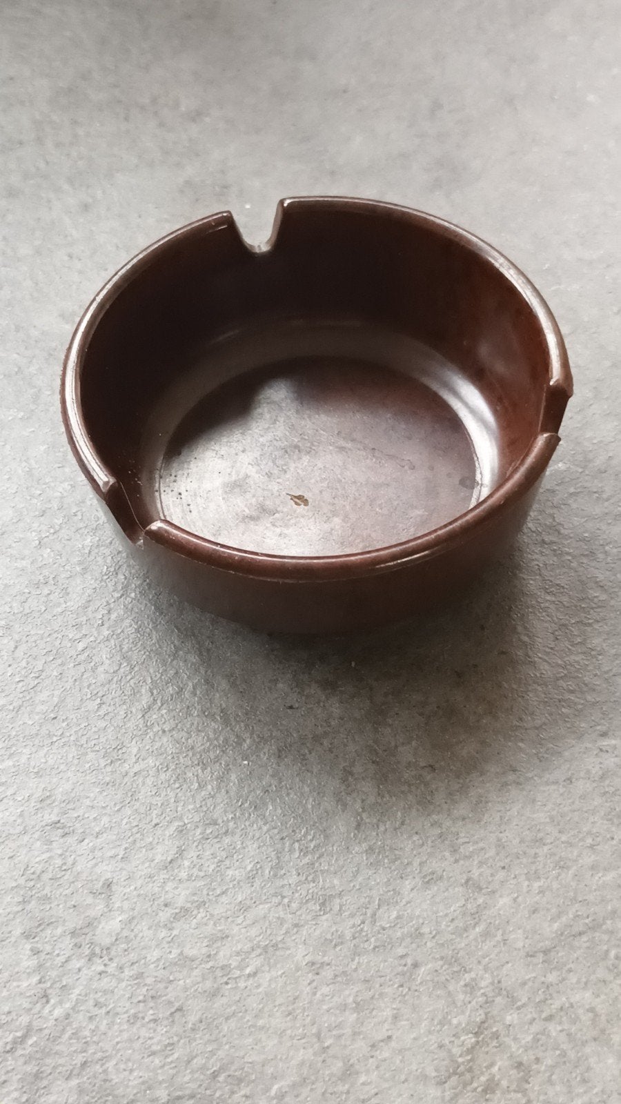Vintage Ges-Line Asbak #301 - Bruin Bakeliet - Made in USA, Ophalen of Verzenden, Gebruikt, Asbak