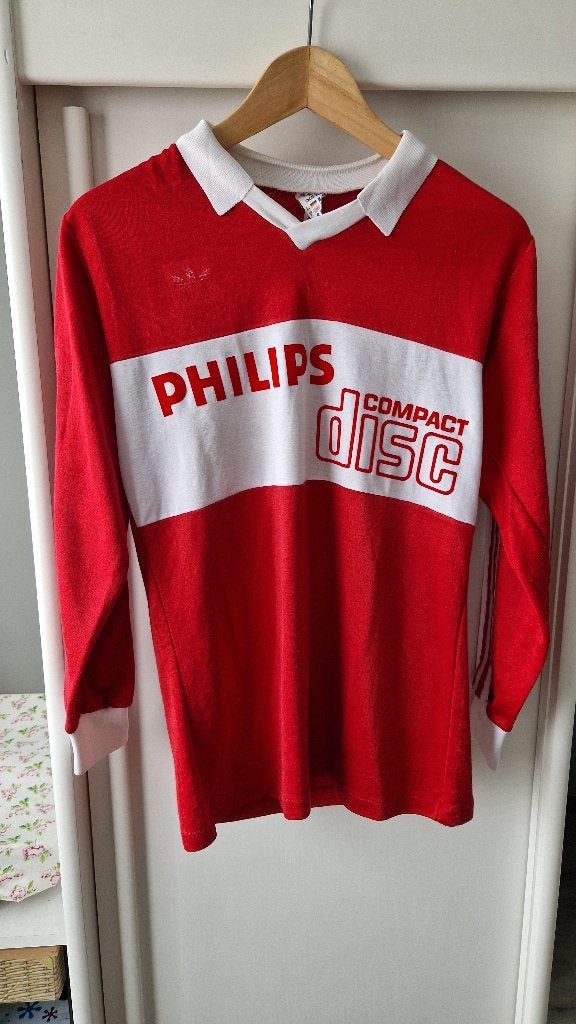 Matchworn shirt PSV 1982-1983, Verzamelen, Ophalen of Verzenden, Gebruikt, PSV, Shirt