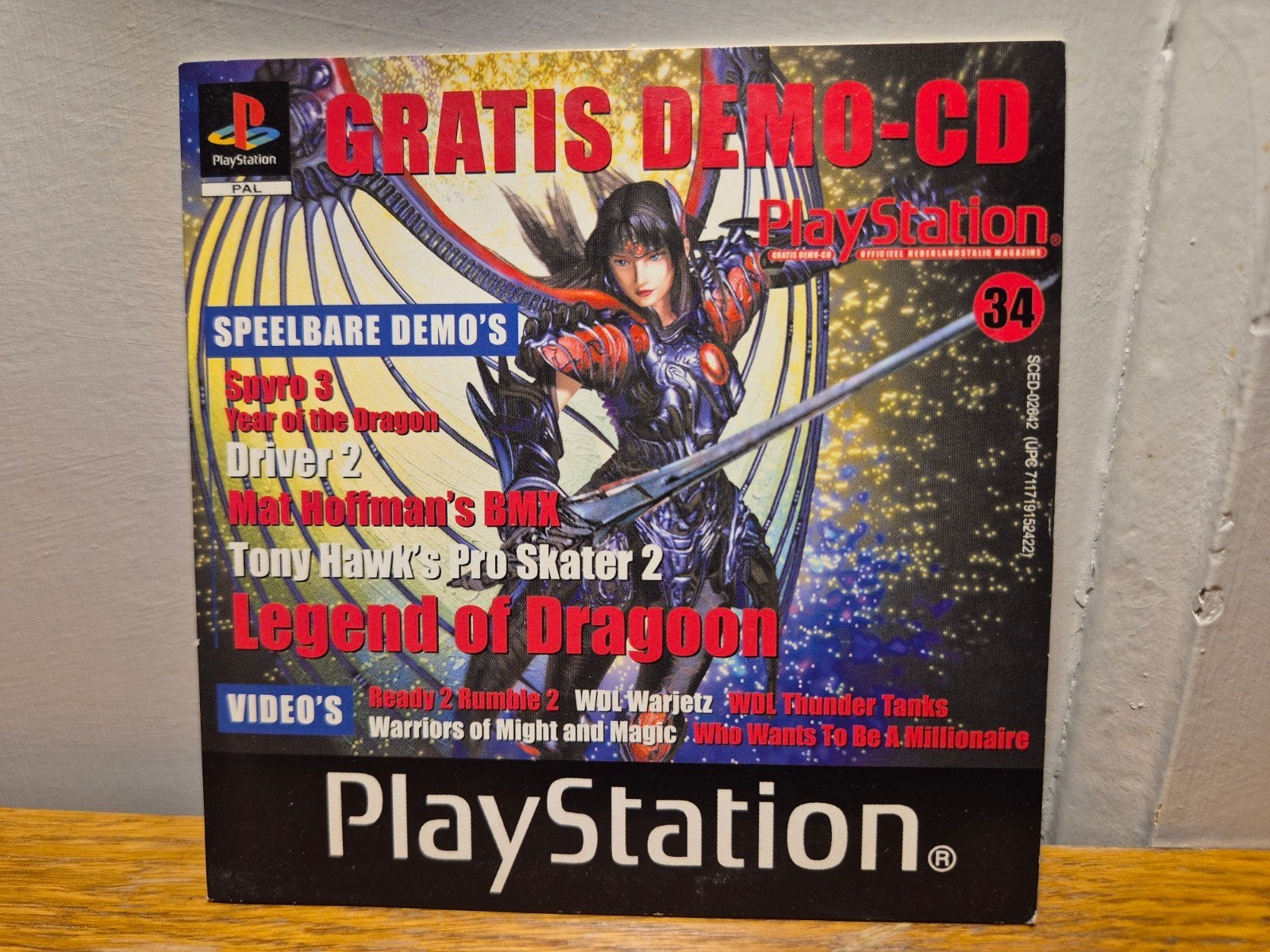 OPSM demo 34 ps1 oa Spyro 3 Driver 2 Tony Hawk's Pro Skater, 1 speler, Ophalen of Verzenden, Zo goed als nieuw, Vanaf 3 jaar