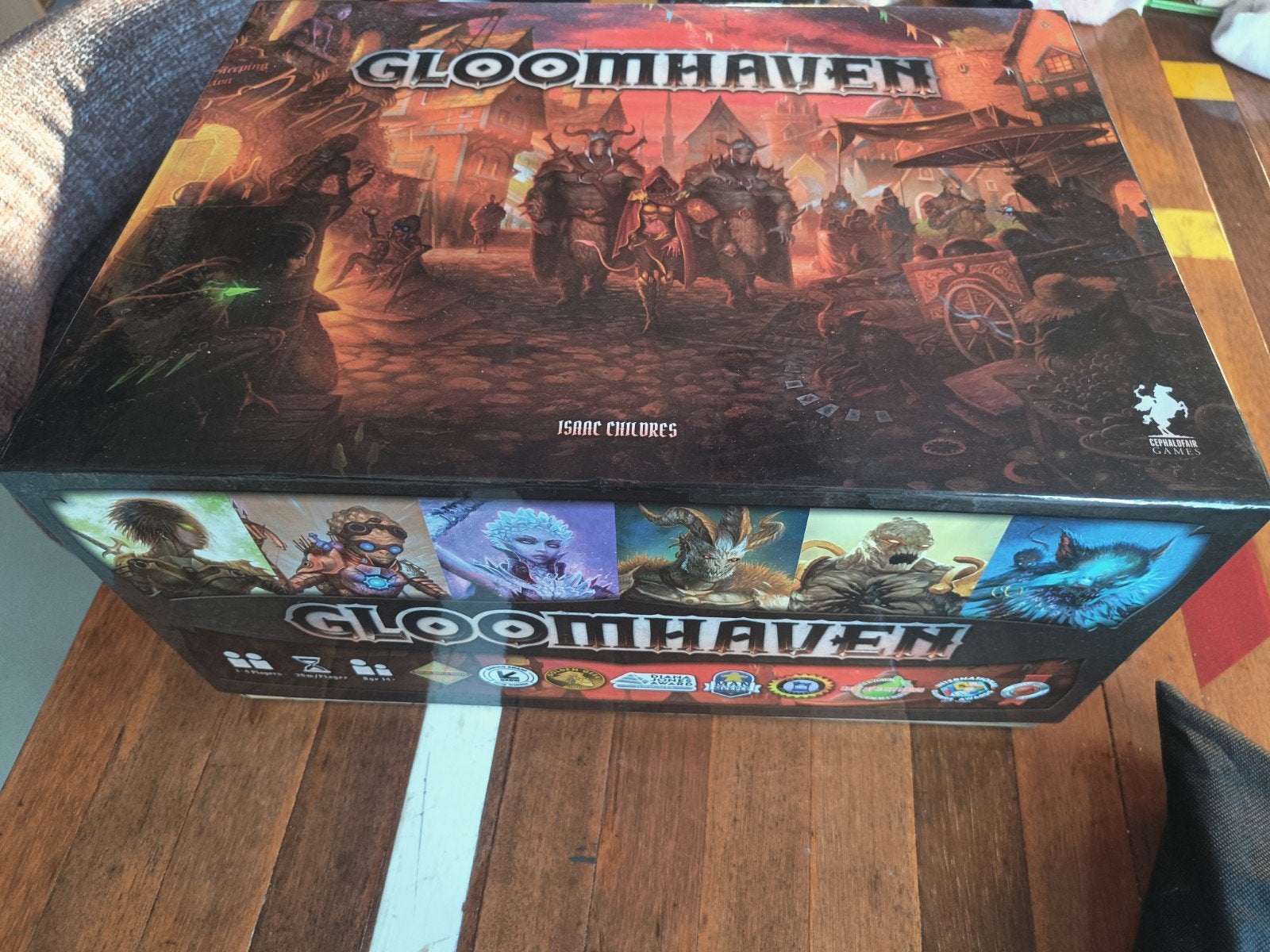 Gloomhaven bordspel, Hobby en Vrije tijd, Ophalen, Zo goed als nieuw