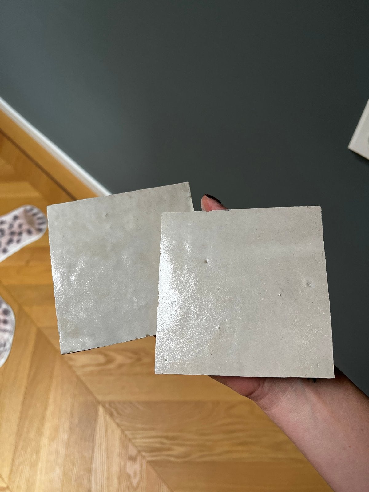 Zelliges Blanc ecru beige gebroken wit - 10 x 10 cm zellige, Nieuw, Ophalen of Verzenden, Minder dan 20 cm, Minder dan 5 m²