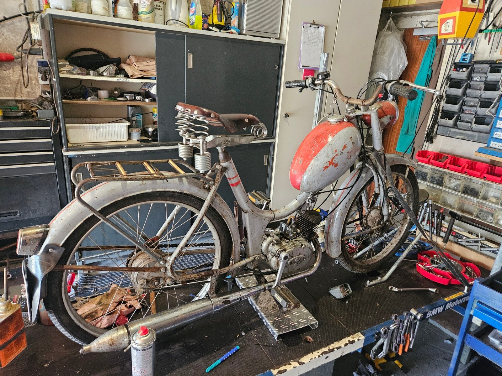 Hercules oldtimer sachs motor met Duitse papieren, Ophalen, Overige merken