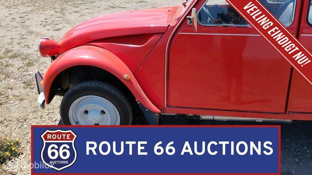 Citroën 2CV6 Special | 1983 | Route 66 Auctions, Auto's, Overige carrosserieën, Citroën, Zwart, Bedrijf