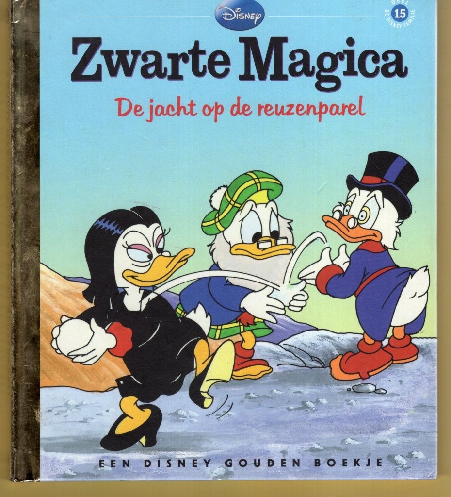 Disney Zwarte Magic - De jacht op de reuzenparel BOEK, Boeken, Eén stripboek, Ophalen of Verzenden, Zo goed als nieuw, Disney Donald Duck