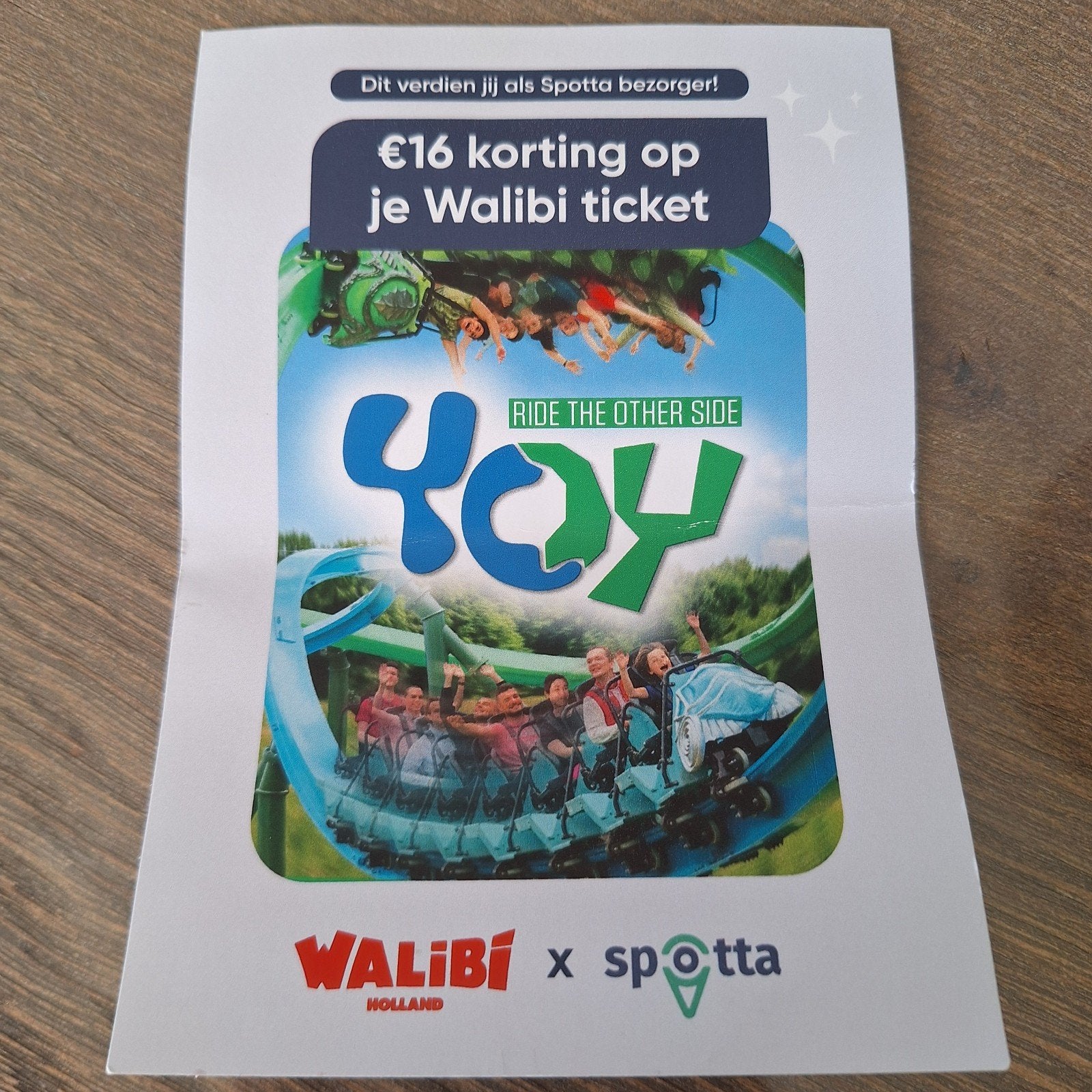 Walibi korting