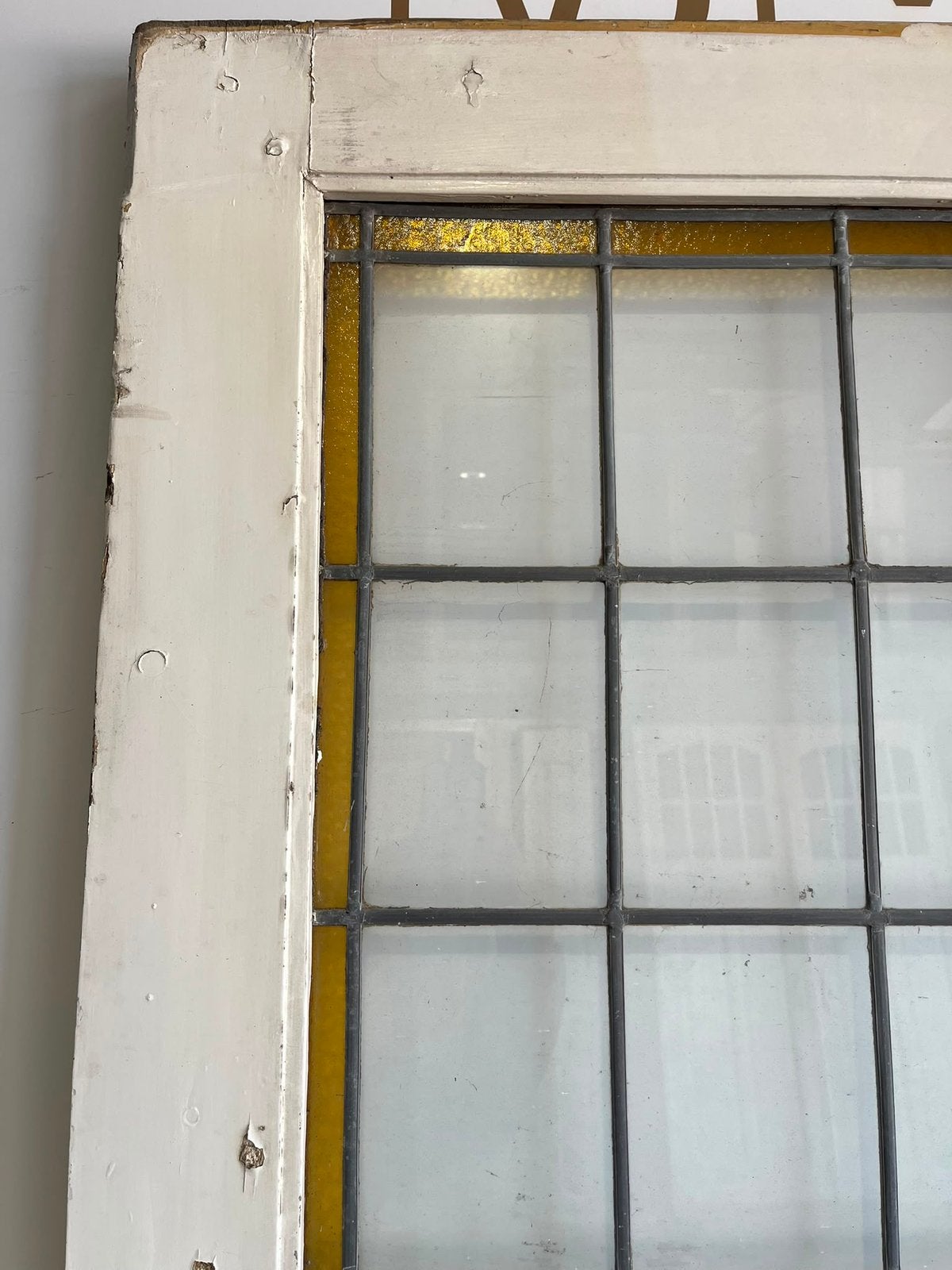 Hoge antieke ensuite schuifdeuren met glas in lood, Doe-het-zelf en Verbouw, Deuren en Horren, 120 cm of meer, Binnendeur, Ophalen of Verzenden