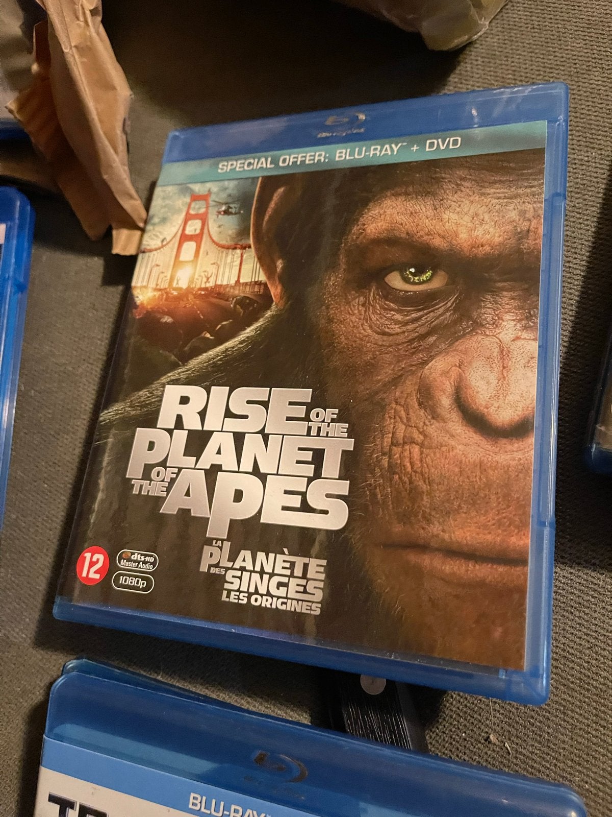 Rise of the Planet of the Apes Blu-ray + DVD, Cd's en Dvd's, Blu-ray, Nederlands, Film, Science Fiction en Fantasy, Ophalen of Verzenden