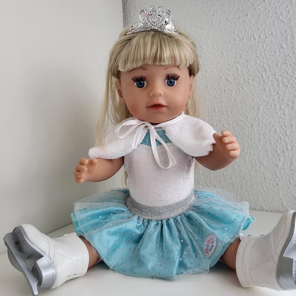 Baby Born kleertjes 5 delige DeLuxe Schaats set Babyborn., Ophalen of Verzenden, Zo goed als nieuw, Babypop