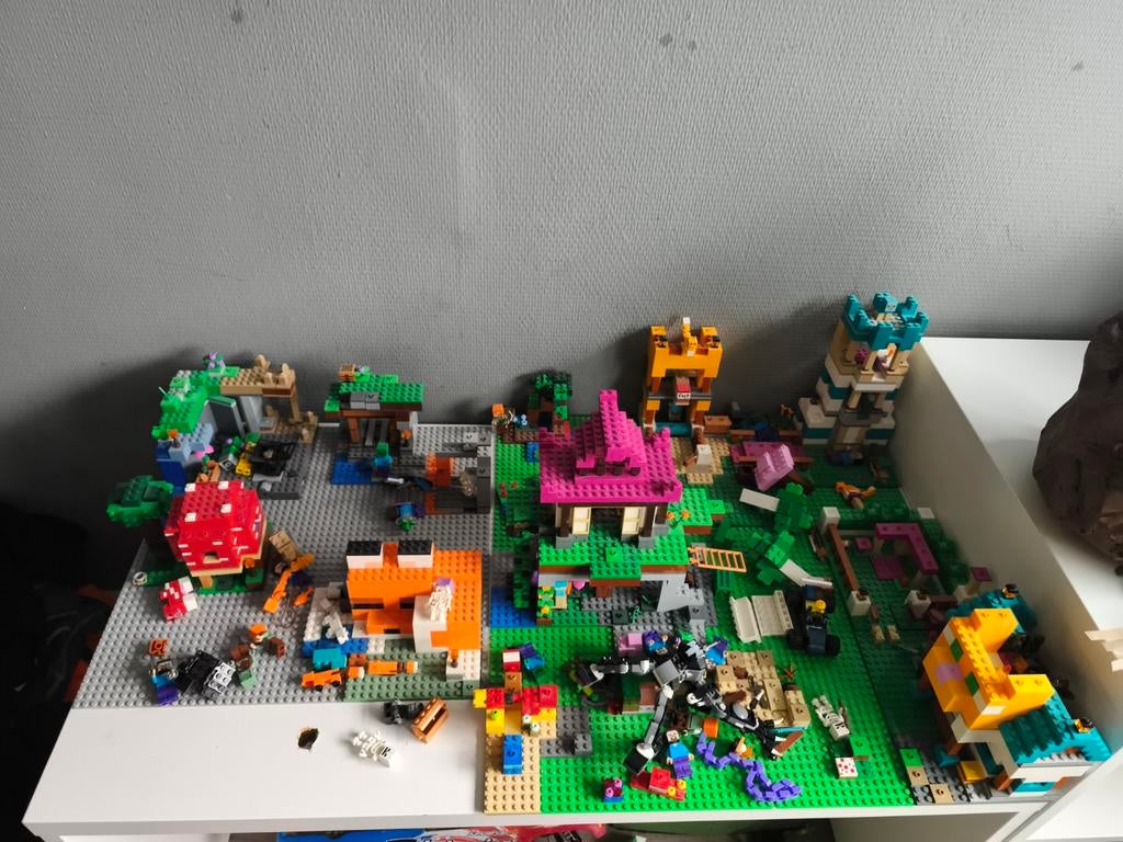 Grote LEGO Minecraft verzameling - Diverse sets, Ophalen of Verzenden, Gebruikt, Losse stenen, Lego