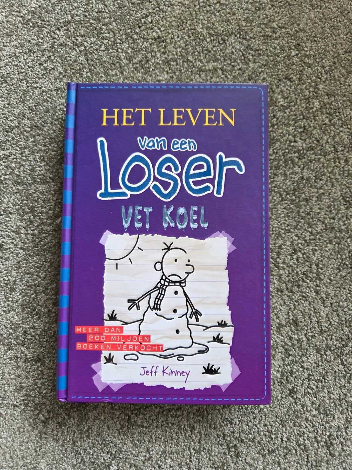 Jeff Kinney - Vet koel, Ophalen, Zo goed als nieuw, Jeff Kinney