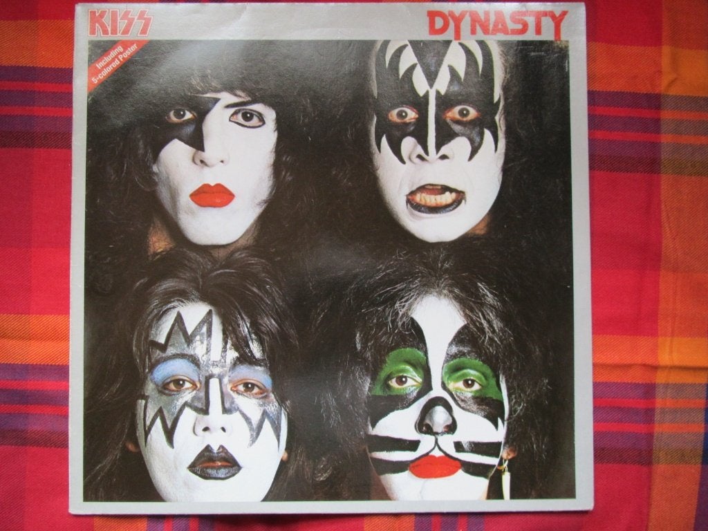 LP Kiss - Dynasty, Ophalen, LP, Gebruikt, Hardrock