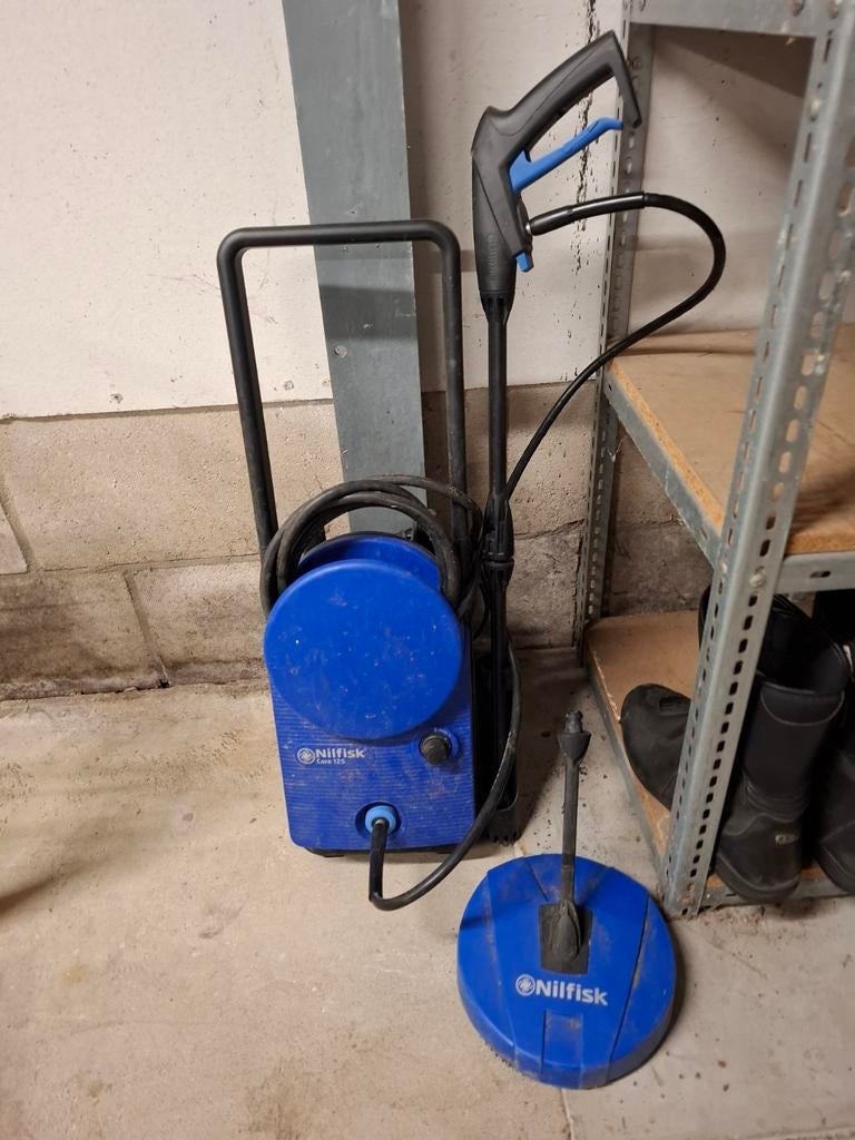Nilfisk Core 125 hogedrukreiniger met terrasreiniger, Tuin en Terras, Hogedrukreinigers, Ophalen of Verzenden, Gebruikt, Elektrisch