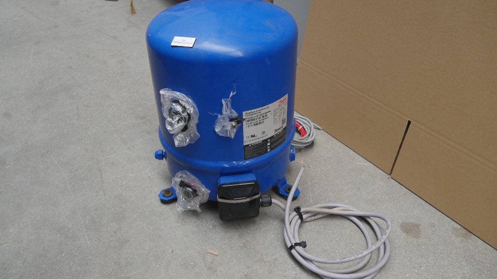 Danfoss MTZ64HM4BVE koelcompressor 380–400V R134a R407 R404A, Gebruikt, Verzenden, 3 snelheden of meer, Koelen en Ontvochtigen