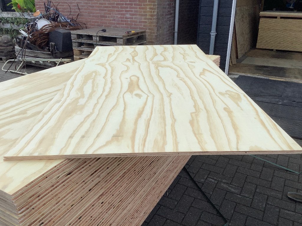 Nieuwe zichtwerk Underlayment platen 18mm 11x244, Ophalen of Verzenden, Nieuw, Multiplex, Minder dan 20 mm