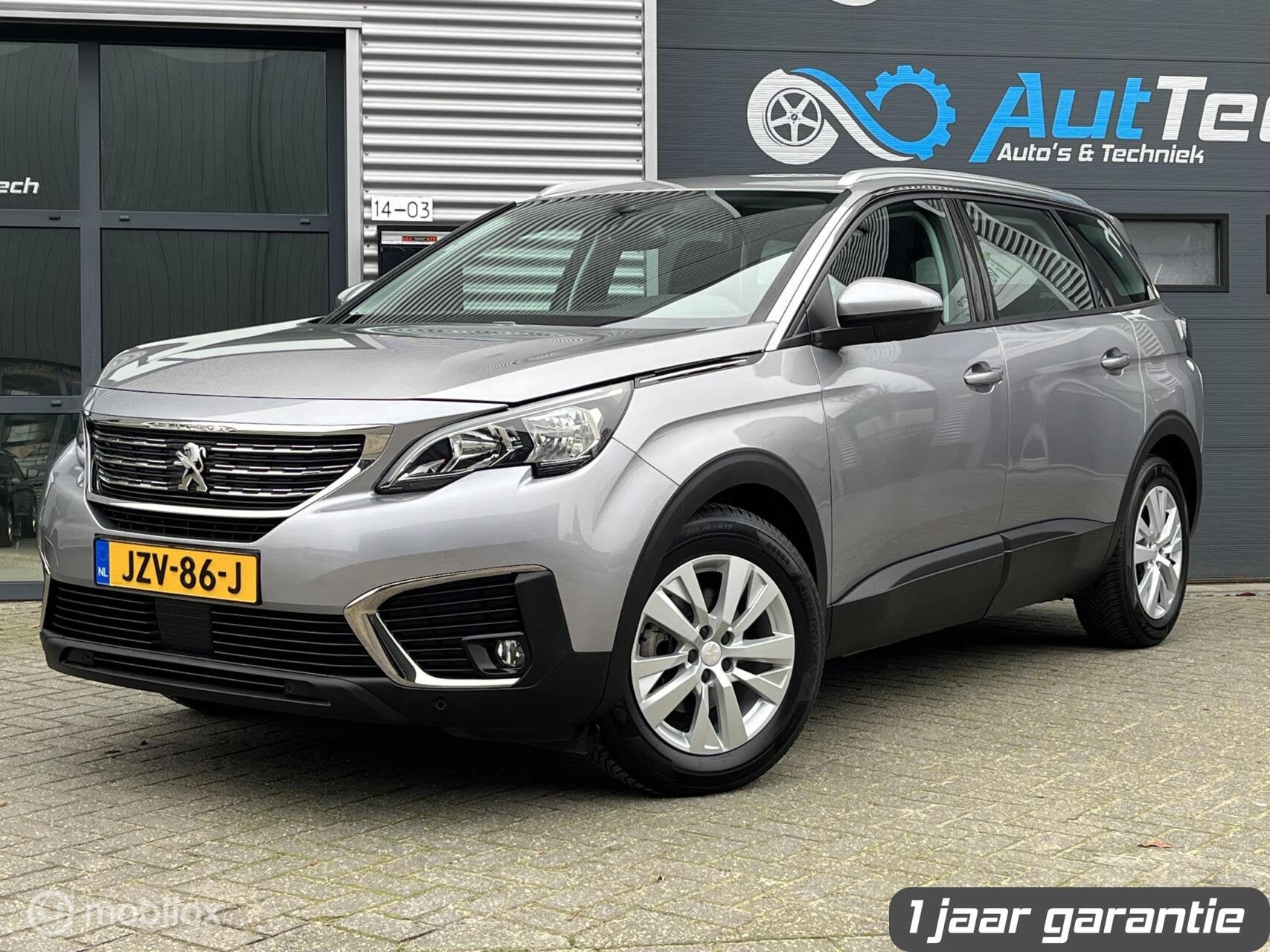 Peugeot 5008 1.2 Active Camera Stoel-Vw 7-Pers All-in!, Voorwielaandrijving, 1280 kg, Gebruikt, Euro 6