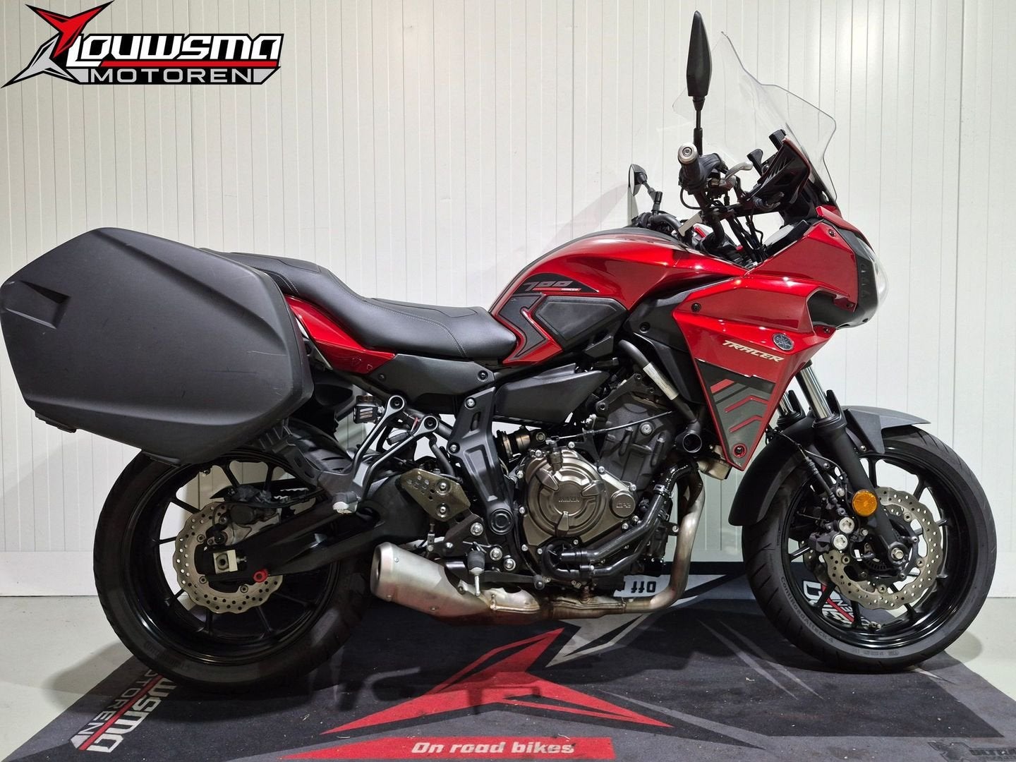 YAMAHA TRACER 700  Nwstaat|Koffers| 9 mt07 700 7  mt09 900, Motoren, 2 cilinders, Bedrijf, Onbekend, Toermotor