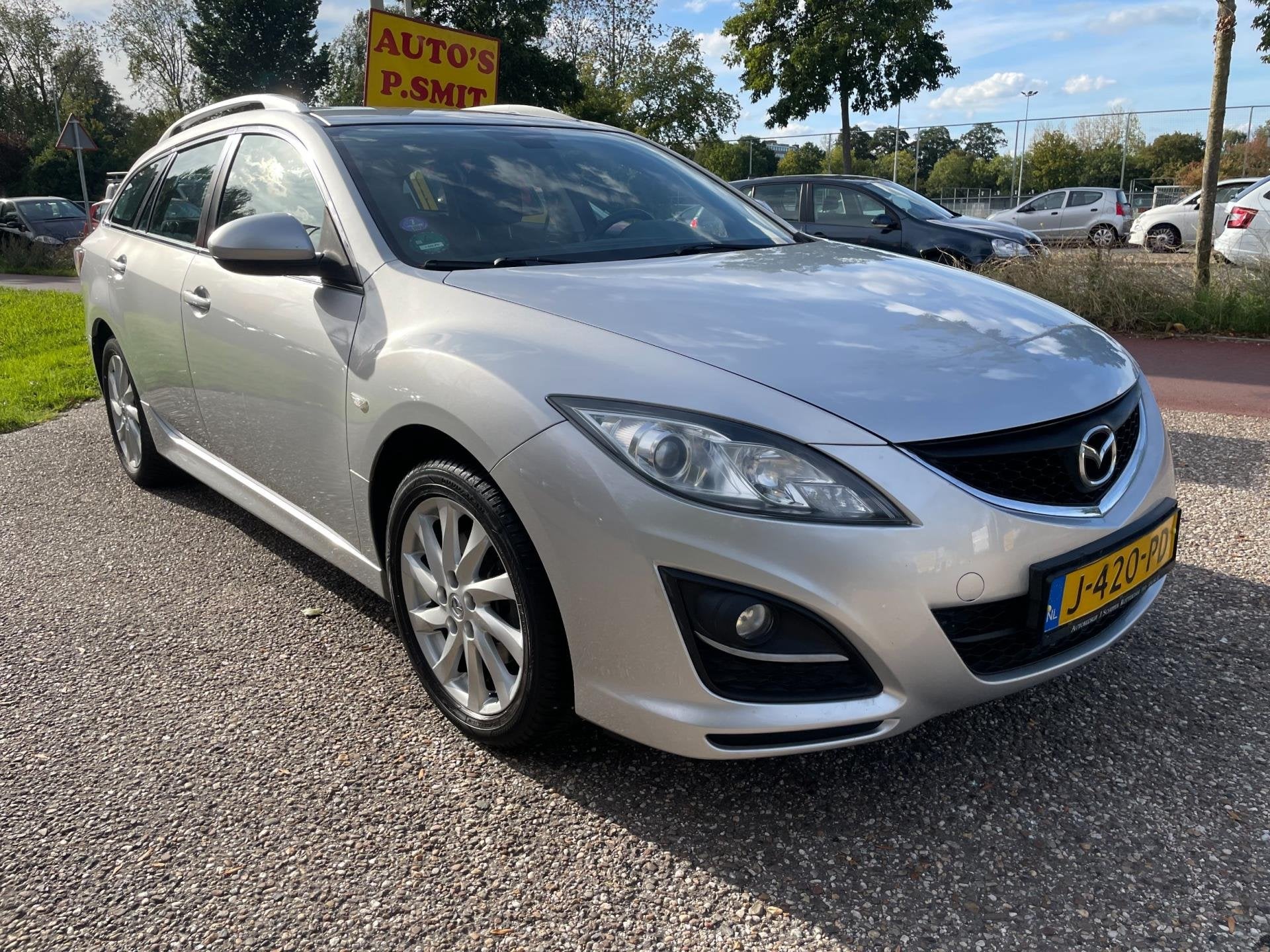 Mazda 6 Sportbreak 1.8 S CLIM AIRCO CRUISE CONTR SPORTVELG, Auto's, Voorwielaandrijving, Dealer onderhouden, Gebruikt, 4 cilinders
