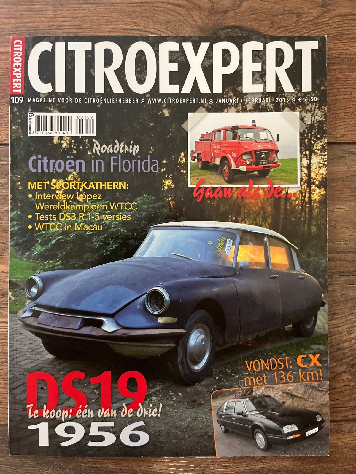 CitroExpert Magazine 109 - CX, DS19 Export, DS3 R-1.5, Ophalen of Verzenden, Gelezen, Citroën