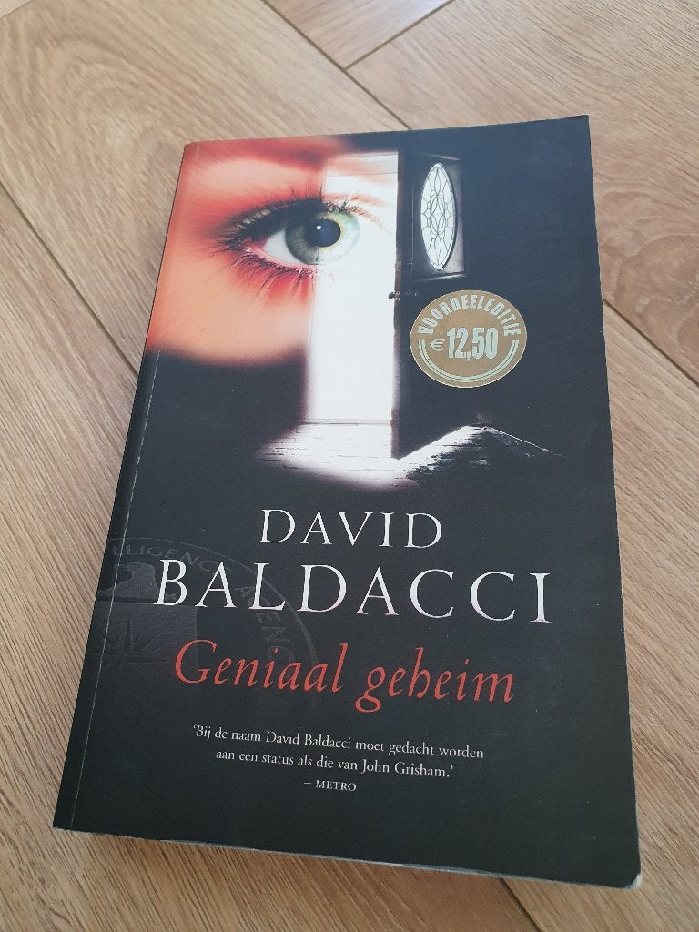 David Baldacci – Geniaal Geheim | Spannende Thriller, David Baldacci, Ophalen of Verzenden, Zo goed als nieuw, Amerika