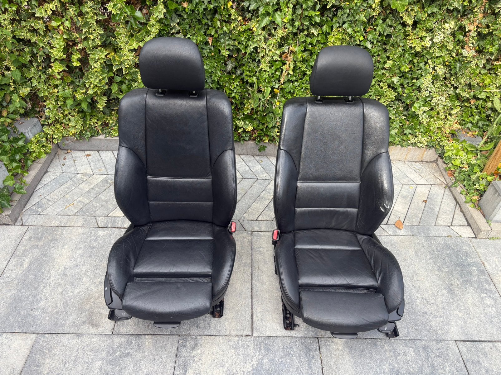 Bmw E46 - Compleet lederen interieur met sportstoelen, Auto-onderdelen, Interieur en Bekleding, Ophalen, BMW