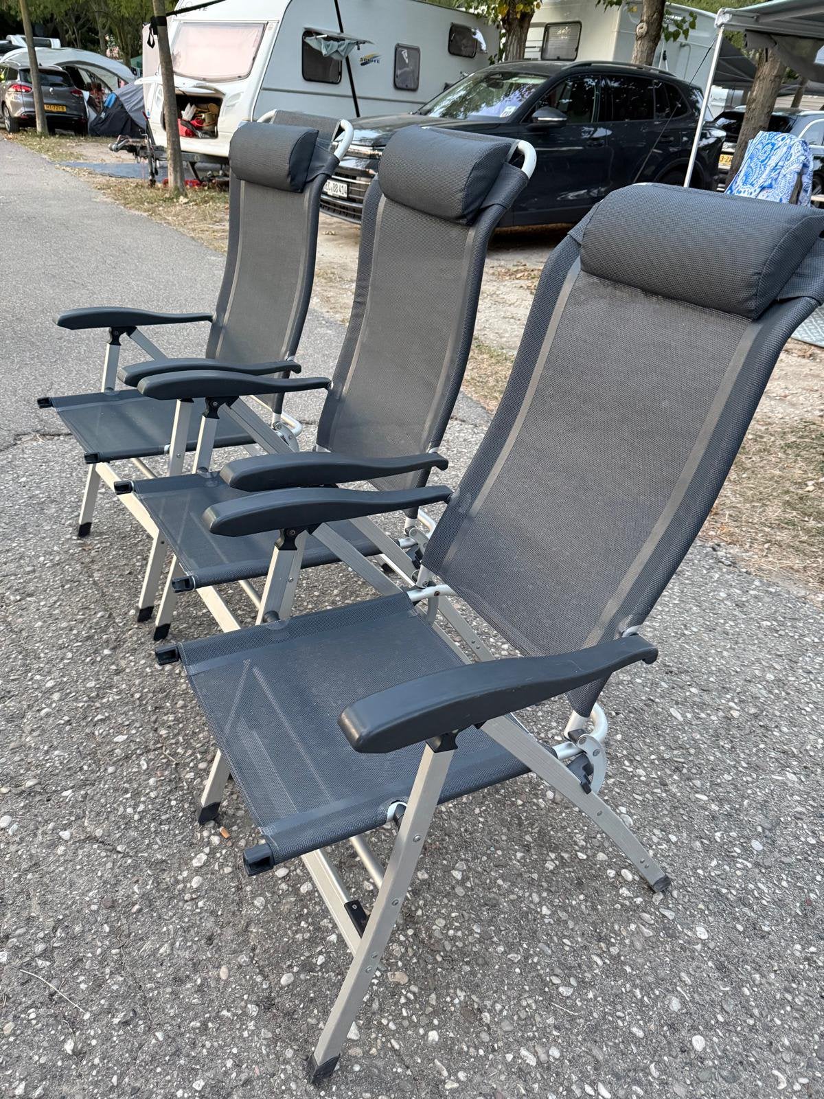 Campingstoelen, Caravans en Kamperen, Ophalen, Zo goed als nieuw, Campingstoel