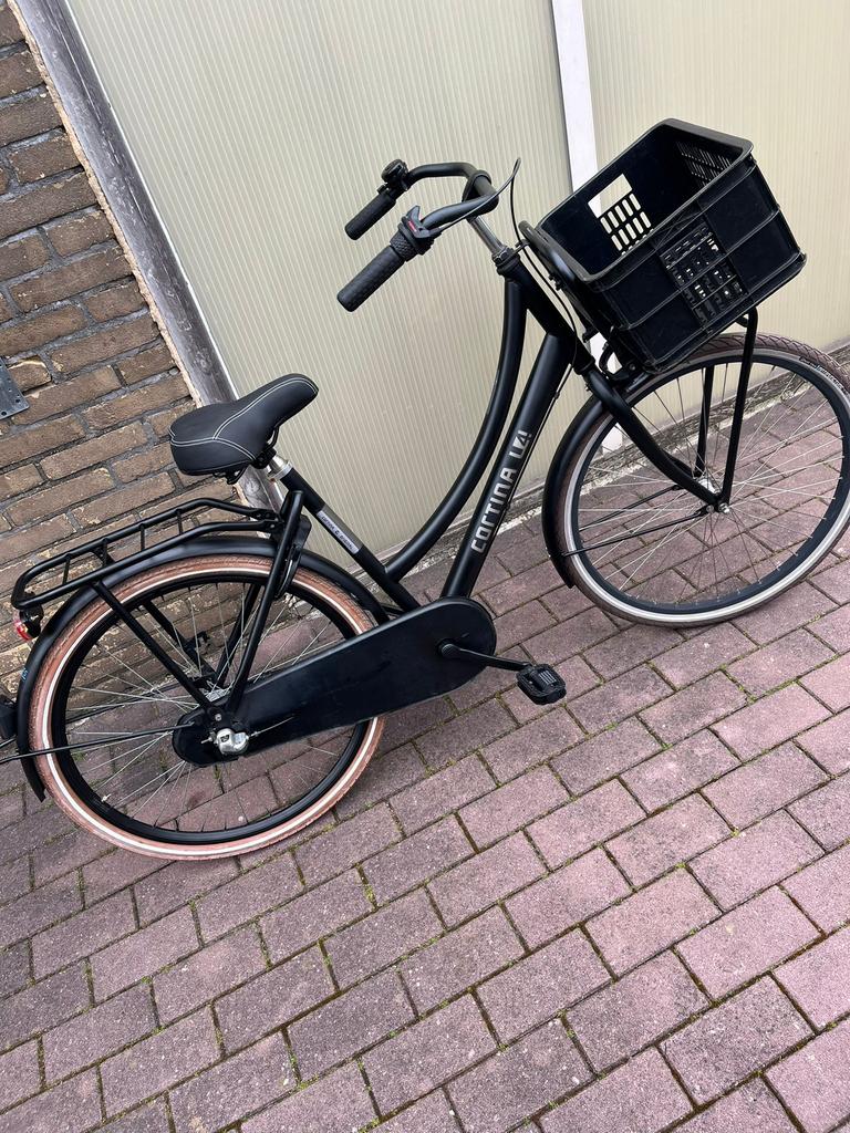Cortina U4 meisjes transportfiets 26 inch, Fietsen en Brommers, Minder dan 47 cm, Ophalen, Zo goed als nieuw, Versnellingen