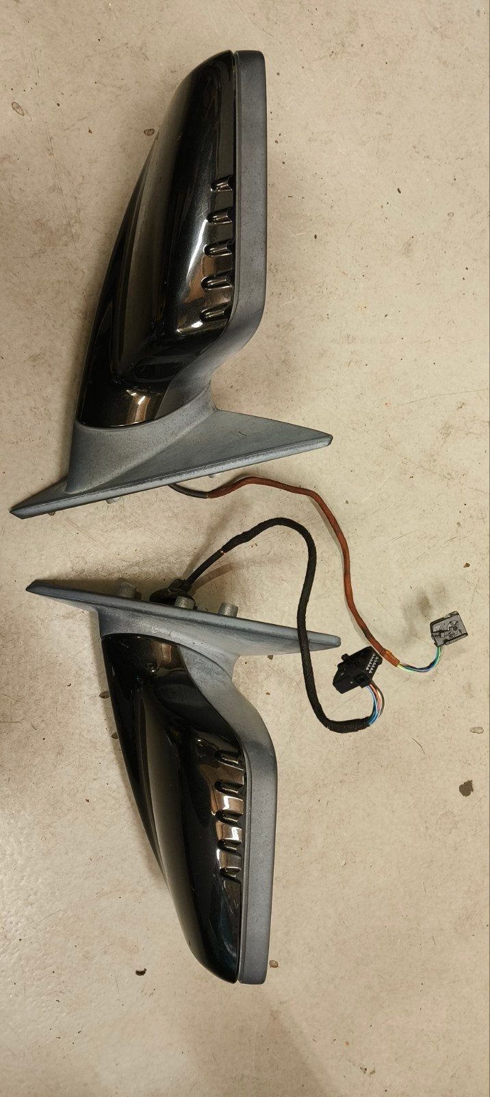BMW E46 Coupe Spiegels - Saffier Zwart, Ophalen of Verzenden, Gebruikt, BMW