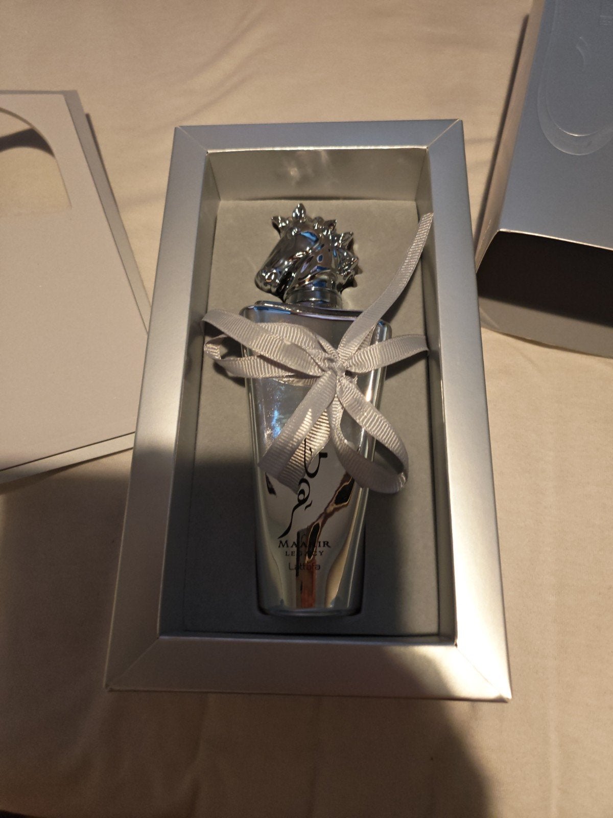 Maahir Legacy Lattafa 5ml - Gebruikt, Ophalen of Verzenden, Gebruikt