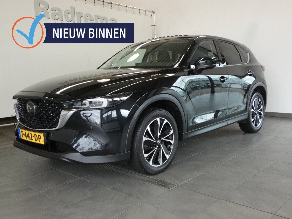 Mazda CX-5 Skyavtive-G 194 Exclusive line Sunroof Autom, Auto's, Adaptive Cruise Control, Gebruikt, 4 cilinders, 2000 kg