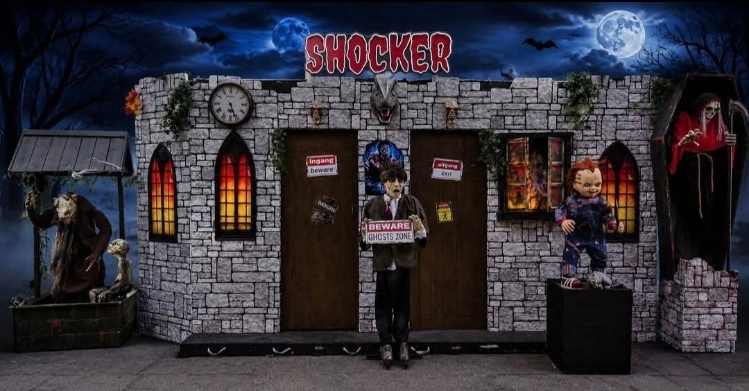 TE HUUR Loopspookhuis SHOCKER, Contacten en Berichten