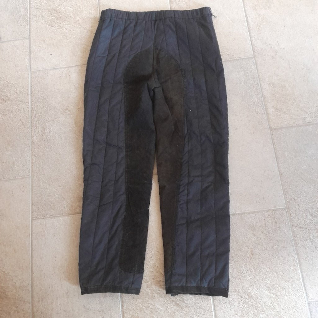 rijbroek winter overbroek gewatteerd zwart, Gebruikt, L, Overige merken, Ophalen of Verzenden