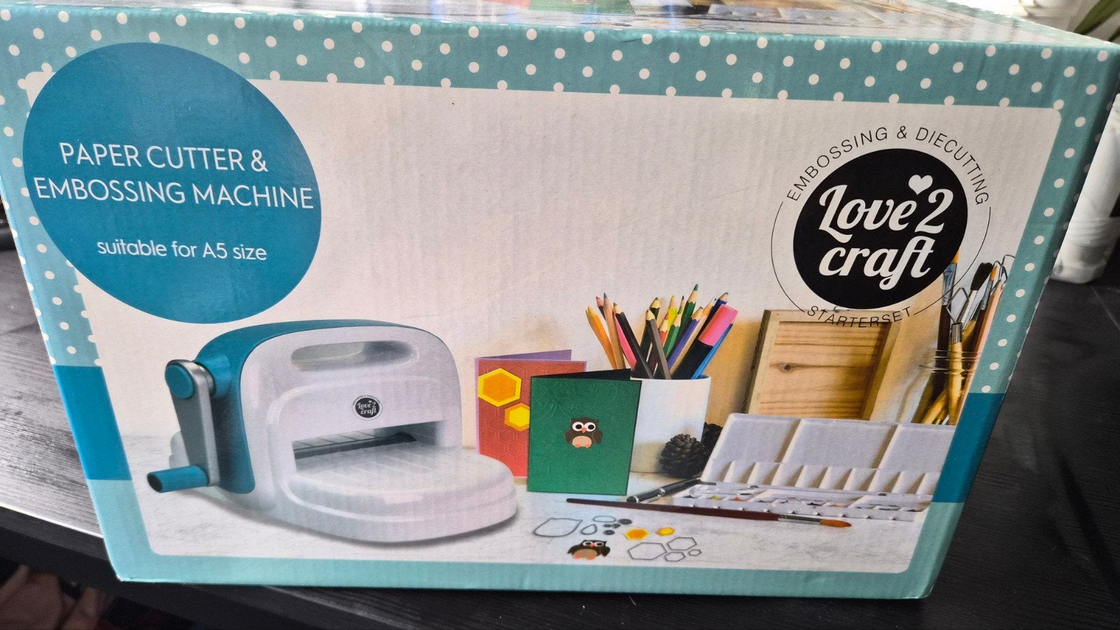Love2Craft Starterset: Papier Snijder & Embossing Machine, Ophalen of Verzenden