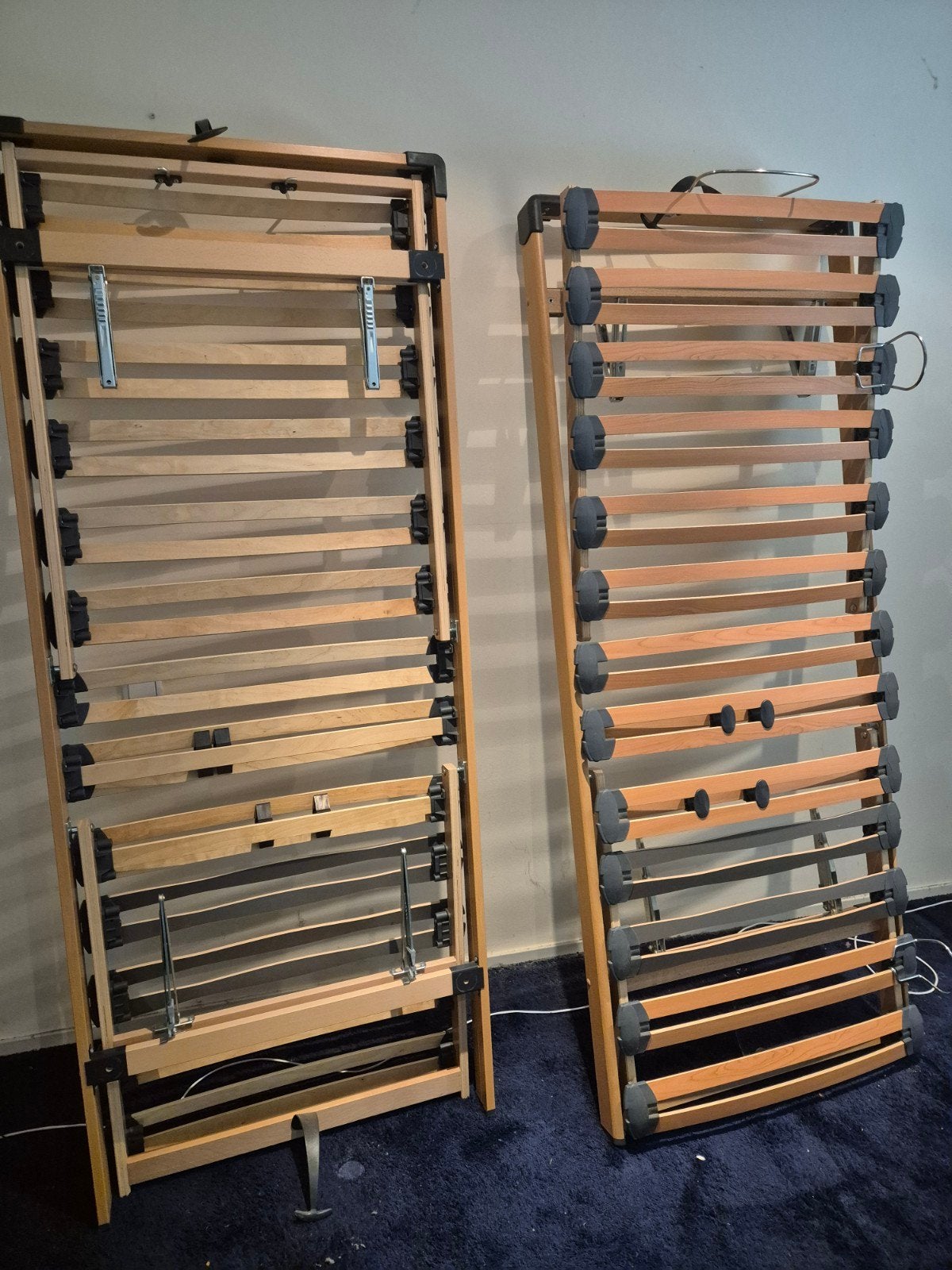 Lattenbodem 90x200 cm, verstelbaar, Huis en Inrichting, Slaapkamer | Matrassen en Bedbodems, Ophalen, Gebruikt, 90 cm, Eenpersoons