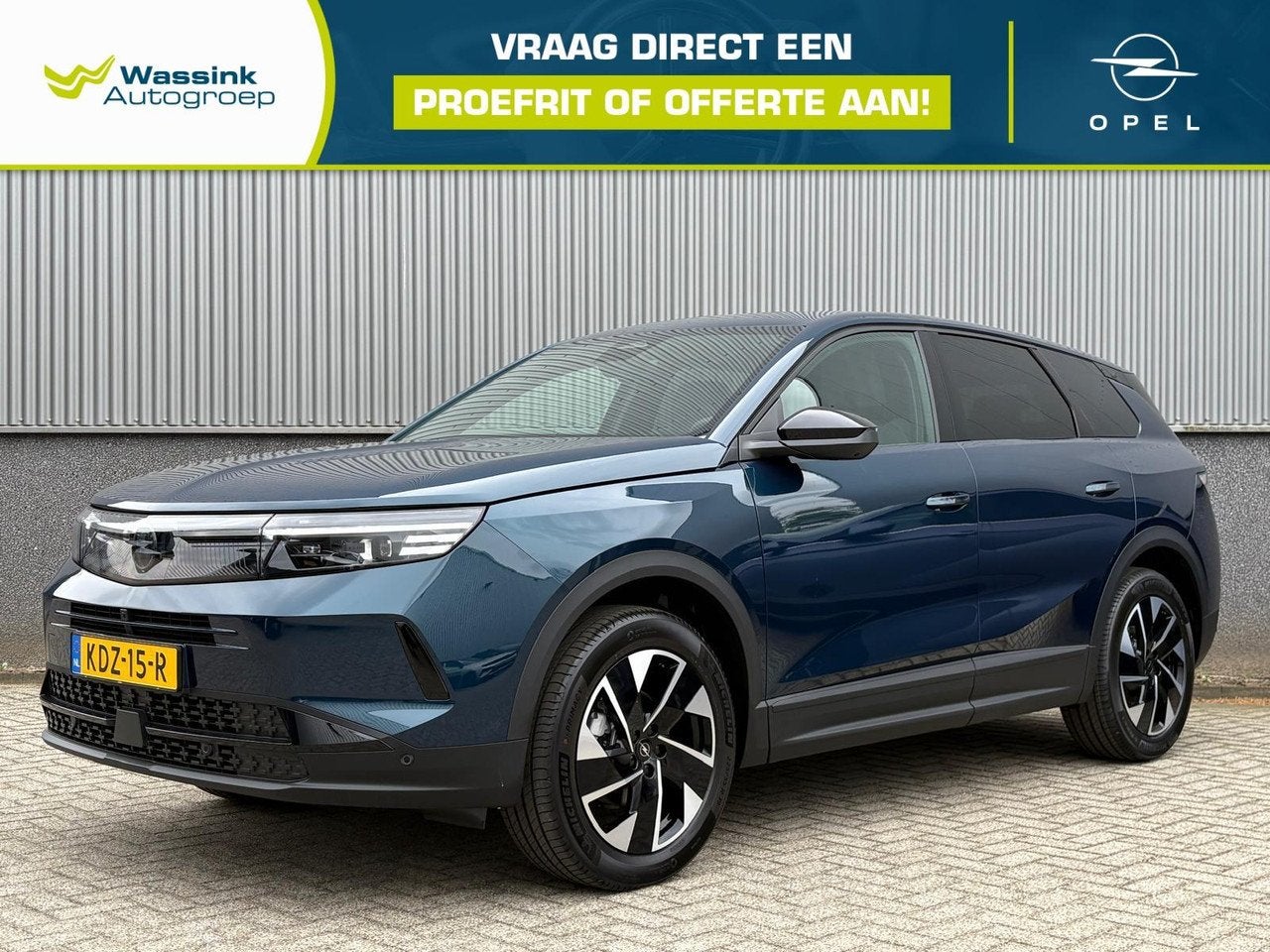 Opel Grandland 1.2 Turbo Hybrid 145pk eDCT Business Edition, Auto's, Gebruikt, 1199 cc, Bedrijf, Hybride Elektrisch/Benzine