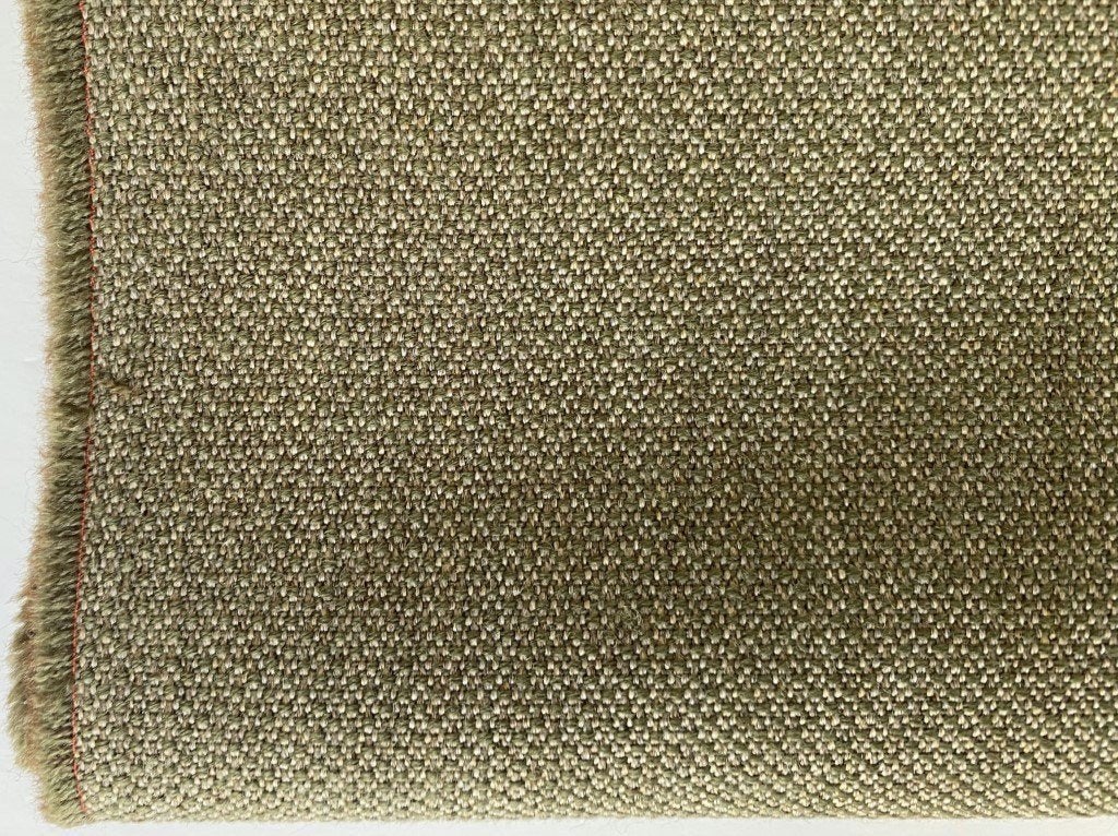 Kvadrat Fiord 2 951; olijfgroen; 2x restant meubelstoffen, Wol, 120 cm of meer, Ophalen of Verzenden, Groen