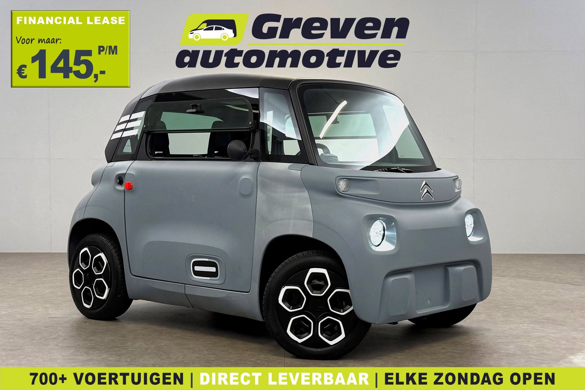 Citroën Ami Brommobiel 5.5 kW | 2 Zits | Panoramadak | USB, Overige merken, Greven Automotive, Gebruikt, Info@grevenautomotive.nl