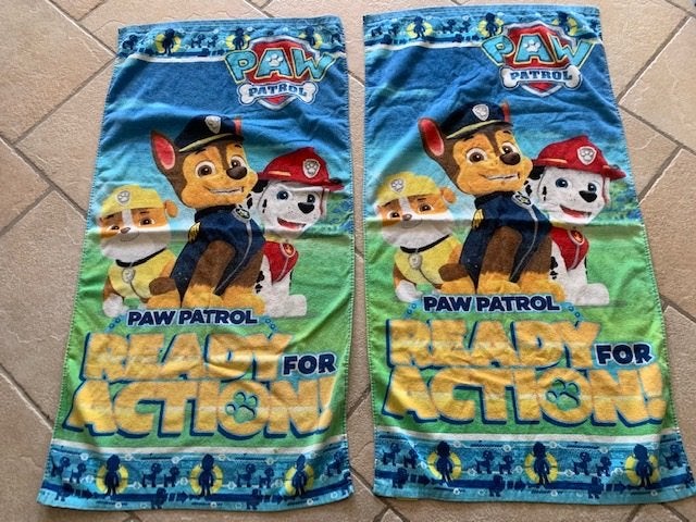Paw patrol strandlakens 115x60 cm, Ophalen of Verzenden, Gebruikt