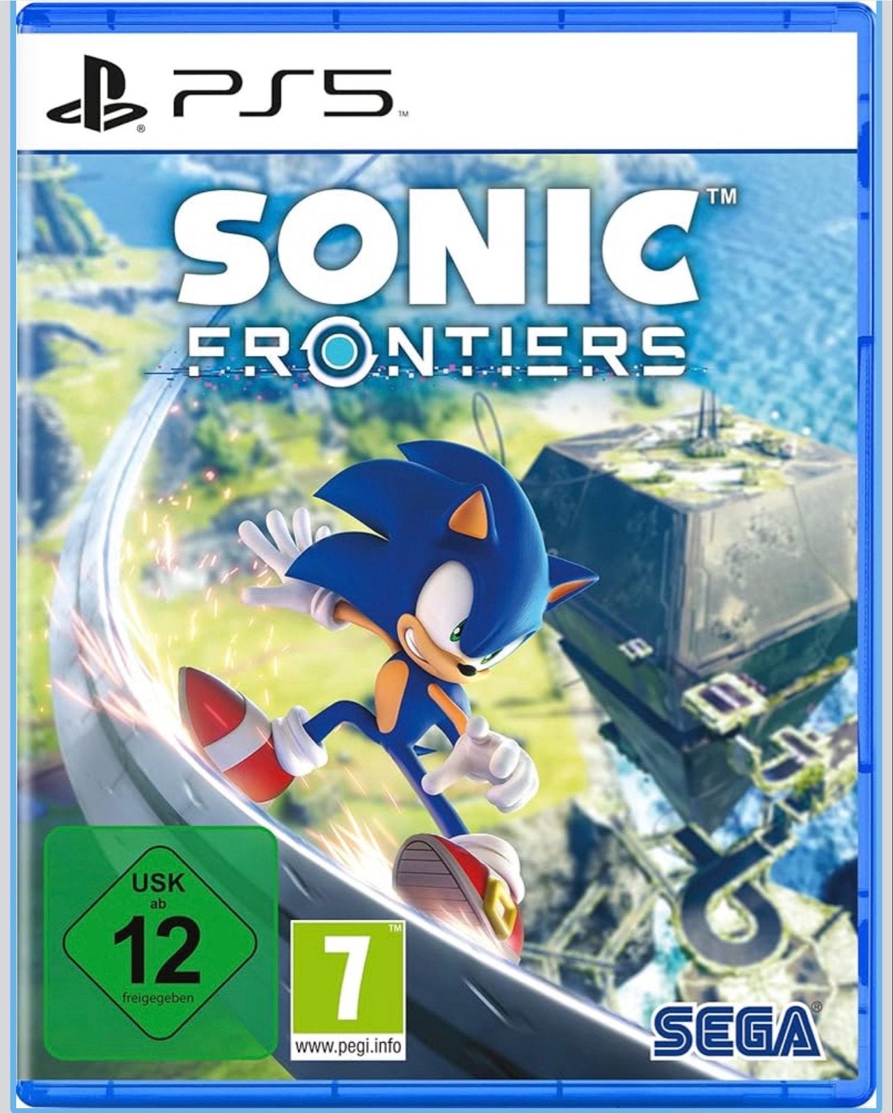 Sonic Frontiers (PS5) Disk - Snelheid en Avontuur, Avontuur en Actie, 1 speler, Ophalen of Verzenden, Zo goed als nieuw