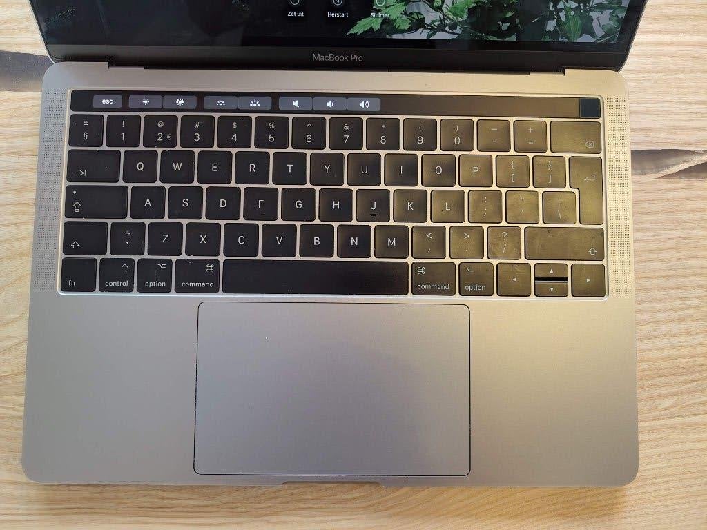 Macbook Pro 13" 8GB 256GB 2017, MacBook Pro, Gebruikt, 256 GB, Qwerty