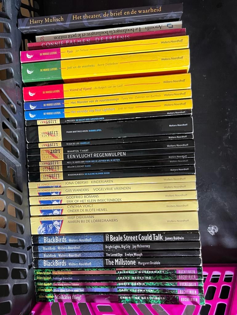 Leeslijst Middelbare School Havo: NL, DE, EN FR, Boeken, Partijen en Verzamelingen, Gelezen, Ophalen of Verzenden